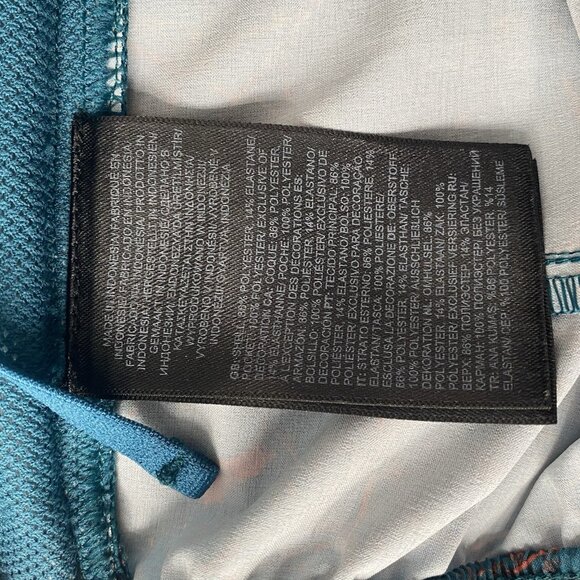 The North Face Wander Shorts Teal Orange Men's Size Large - Picture 9 of 9